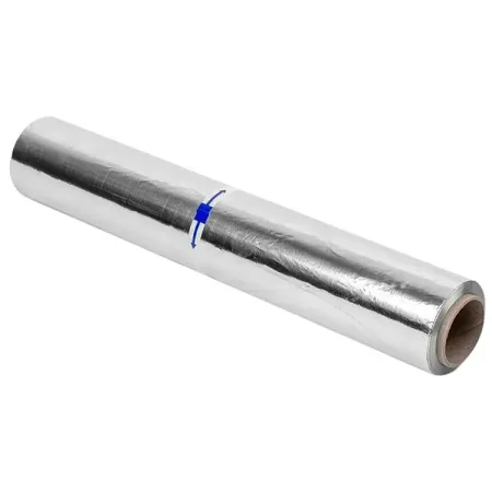 Фольга алюминевая бытовая Саянская УНИВЕРСАЛЬНАЯ 80м*290мм без упак. (12 шт/кор) (11 мкм)