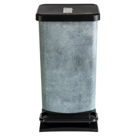 Урна педальная 40л PASO бетон