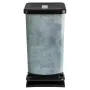 Урна педальная 40л PASO бетон