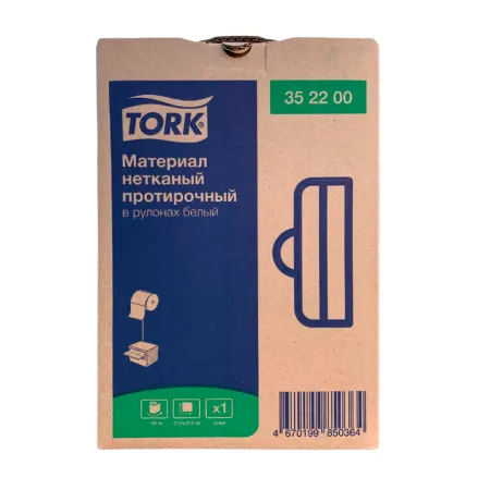 352200Материал нетканый TORK протирочный 105 м белый