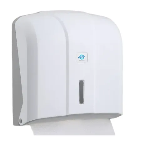 Держатель листовых полотенец V сложения пластик белый