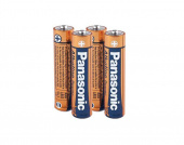 Батарейки PANASONIC Alkaline LR03 6BP (4+2 ААА)