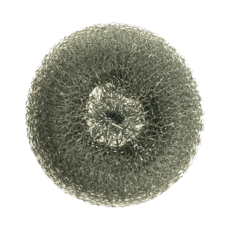 Мочалка (губка) металлическая из стали TEXTOP 80г 1 шт/упак 60 шт/кор