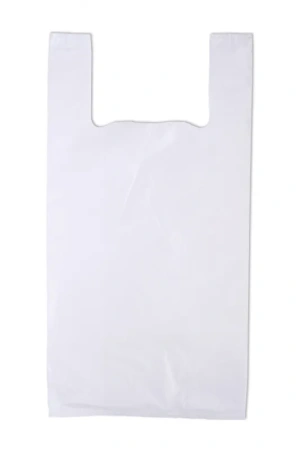 Пакет-майка ПНД 300+160*600мм 11мкм белая 100 шт/упак