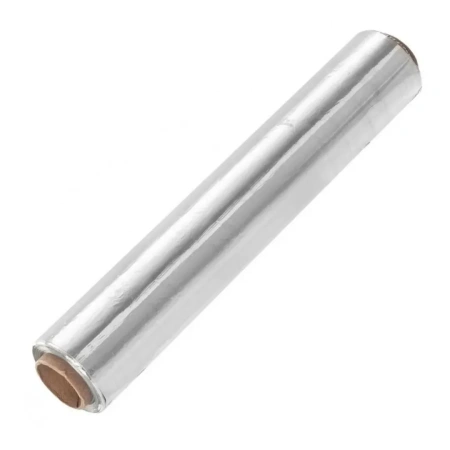 Фольга алюминиевая бытовая 440ммх80м 11 мкм универсальная