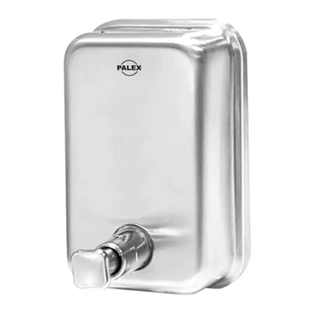 Дозатор 1000 мл жидкого мыла металл хром