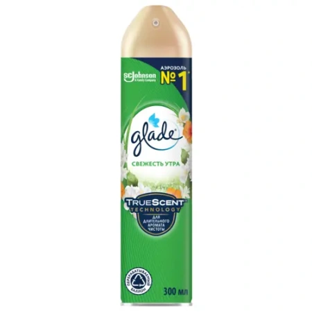 Освежитель воздуха 300 мл Glade Свежесть утра